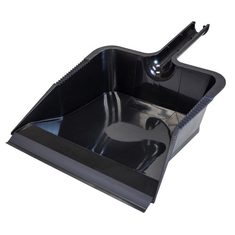 DUST PAN WIDE MOUTH BLK - Pack of 4
