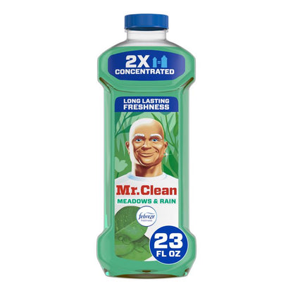 Emery Jensen all-purpose cleaner bottles, 23 oz each, in a pack of six, suitable for cleaning various surfaces.