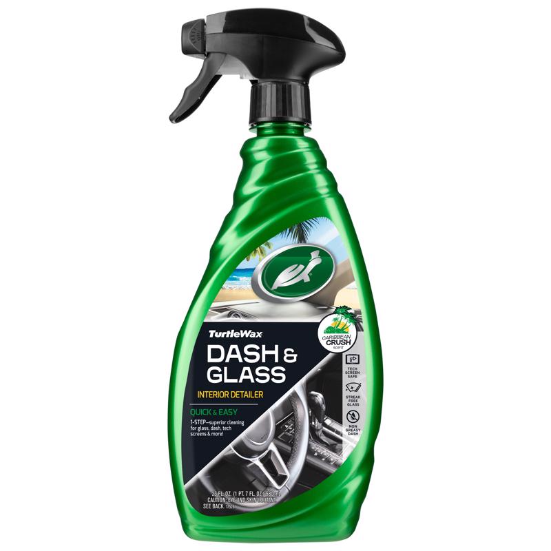 Emery Jensen all-purpose cleaner bottle labeled Detailer Dsh&gls TW 23oz, designed for versatile cleaning tasks.
