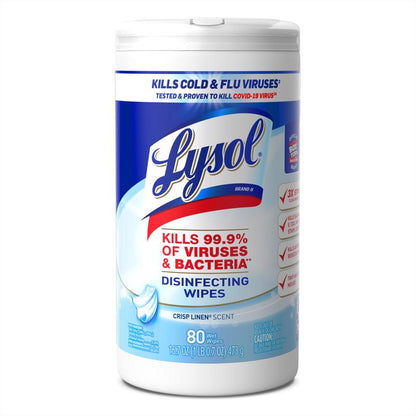 LYSOL DSNFCTNG WPES 80CT - Pack of 6