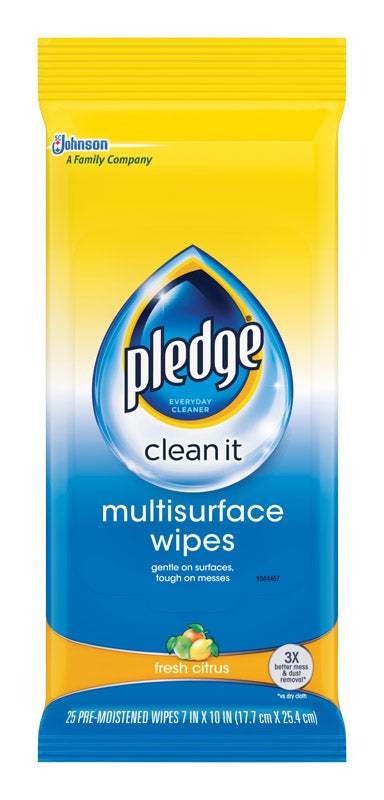 PLEDGE Multi-surfce WIPE - Pack of 12