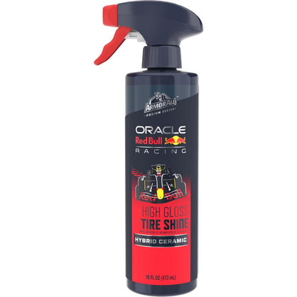 Emery Jensen all-purpose cleaner in a 16oz bottle, designed for cleaning tires and hybrid car surfaces.