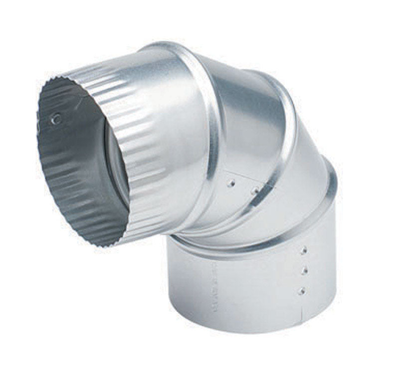 Adjustable 3-inch aluminum elbow pipe fitting by Emery Jensen, featuring a smooth, durable aluminum surface and adjustable design.