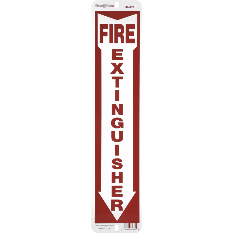 SIGN FIRE EXTNGSHR 18X4" - Pack of 6