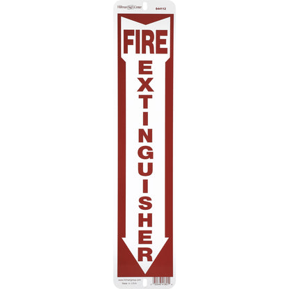 SIGN FIRE EXTNGSHR 18X4" - Pack of 6