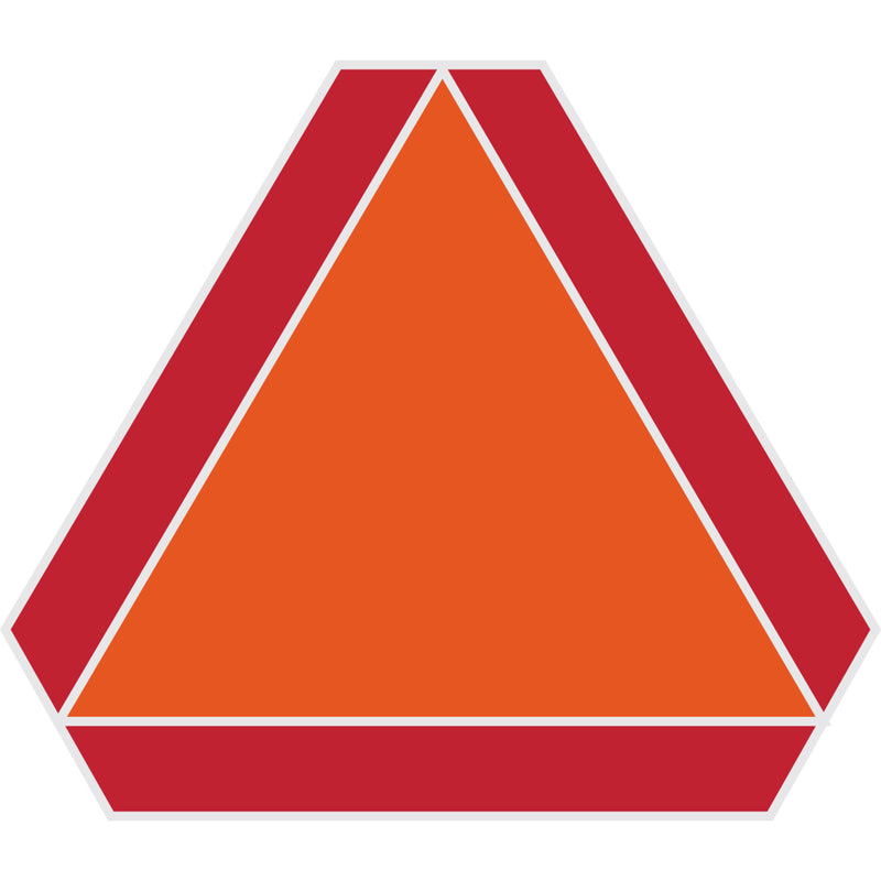 SLOW MOVING SIGN 14X16" - Pack of 6