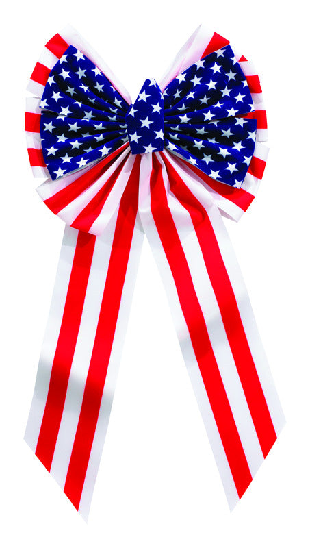 PATRIOTIC BOW 11 LOOP - Pack of 12