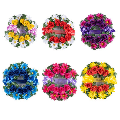 WREATH MEMRL ASSRTD 6PK - Pack of 6