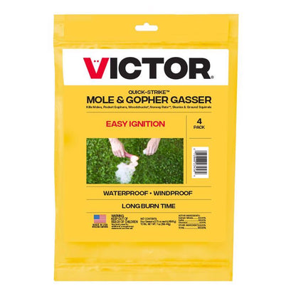 Mole&gophr GASSER 4PK - Pack of 8