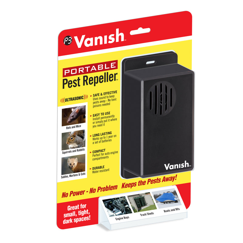 Emery Jensen PORTBL ELC pest repeller for animals and rodents, compact device used to deter pests effectively.