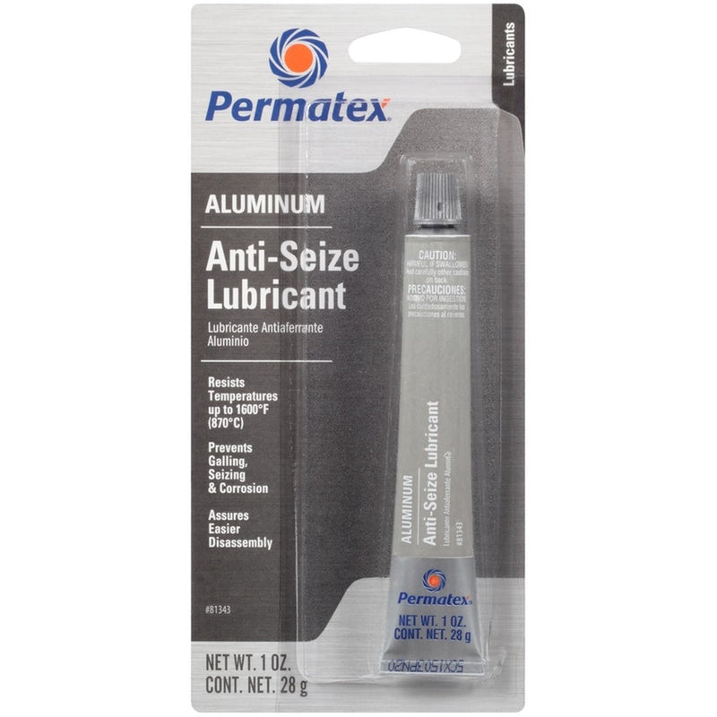 Emery Jensen anti-seize compound in a 0.1oz container, used to prevent metal seizing and corrosion in mechanical applications.