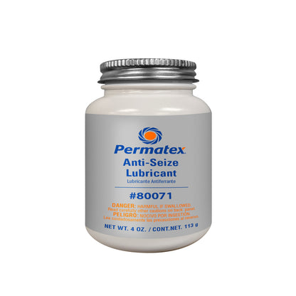 Emery Jensen anti-seize compound in a 4oz container, used to prevent metal seizing and corrosion on fasteners and machinery.