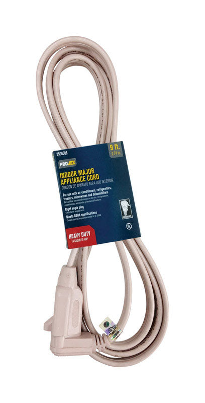 APPL CORD14/3SPT-3 9'BGE