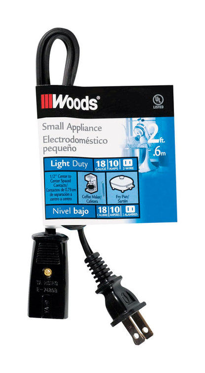 APPLIANCE CORD 2'L