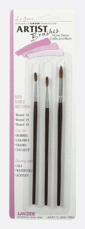 BRUSH ART 3PC LETTERING - Pack of 12