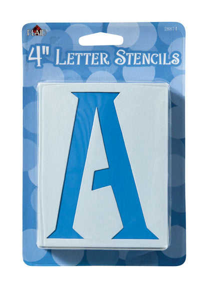 LETTER STENCIL GENIE 4" - Pack of 3
