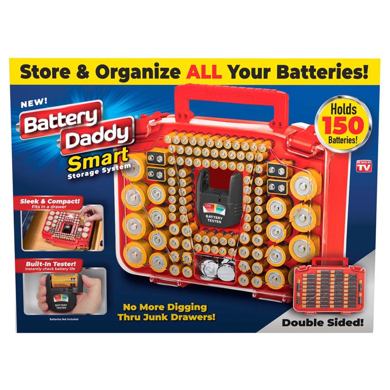 Emery Jensen battery storage system from the AS SEEN ON TV PRODUCTS line, designed for organized energy storage.