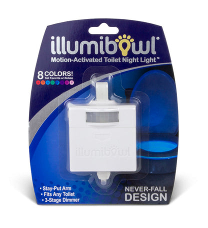 Color changing night light by Emery Jensen, as seen on TV, with vibrant glow and adjustable color settings.