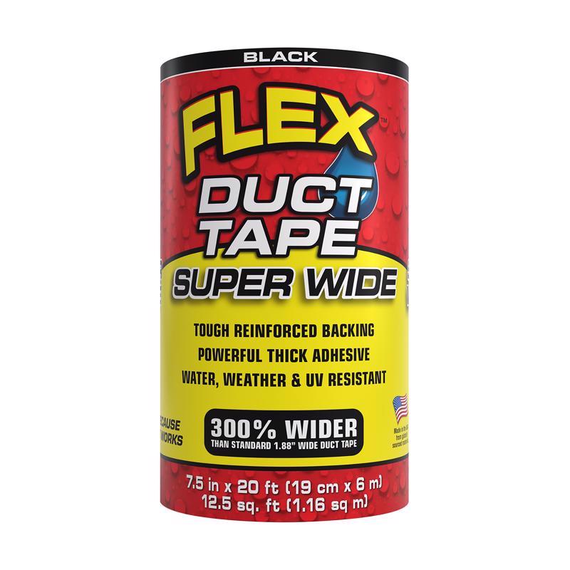 DUCT TAPE BLACK 7.5"X20'