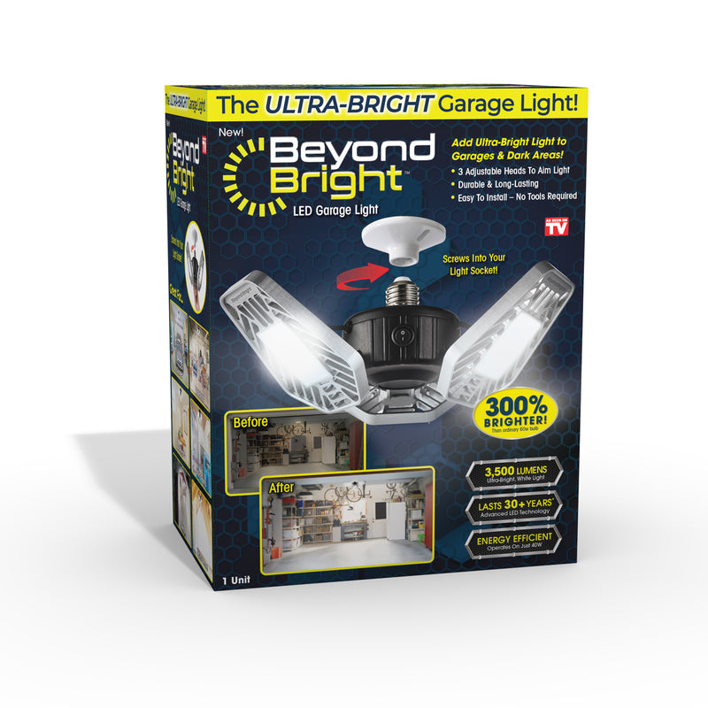 GARAGE LIGHT Blk/wht