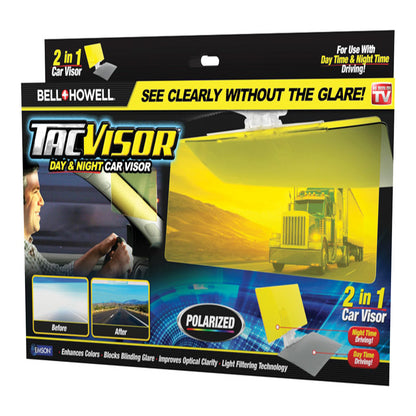 Emery Jensen TacVisor Glare Blocker from as seen on TV products, showing its sleek design and glare-reducing features.