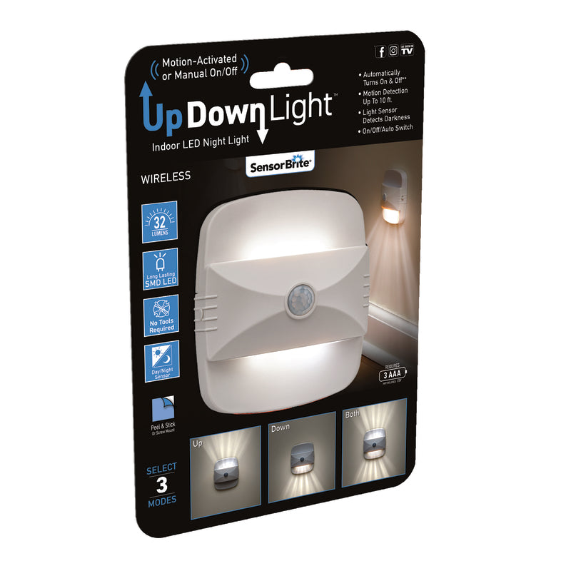 Emery Jensen WIRLS MOTON ACT LED light, as seen on TV, providing bright, energy-efficient illumination with a sleek design.