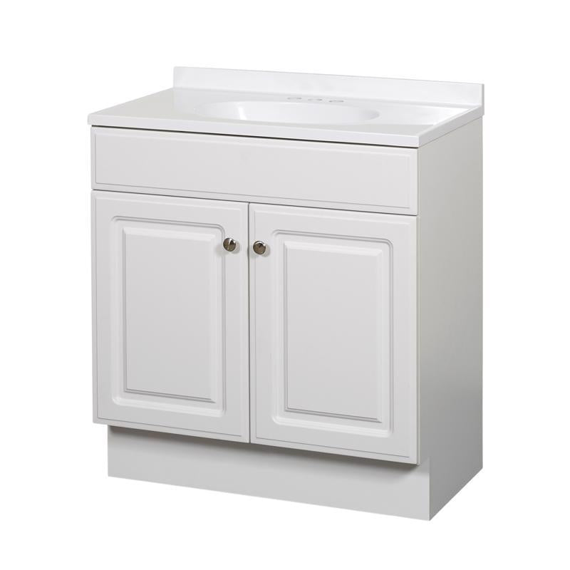VANITY COMBO 30" WHT