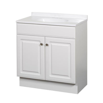 VANITY COMBO 30" WHT