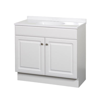 VANITY COMBO 36" WHT