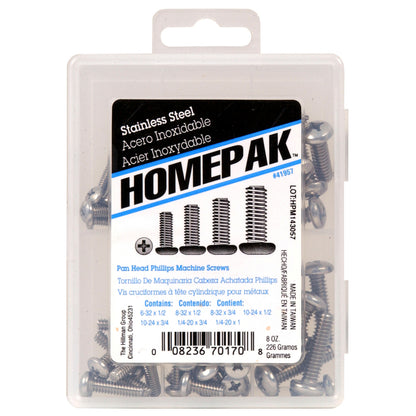 MCHN SCREW KIT ASRT PAN