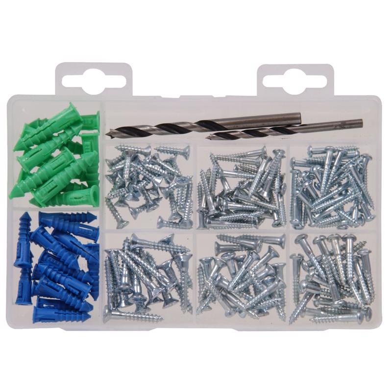 WOOD SCREW & DRILL KIT