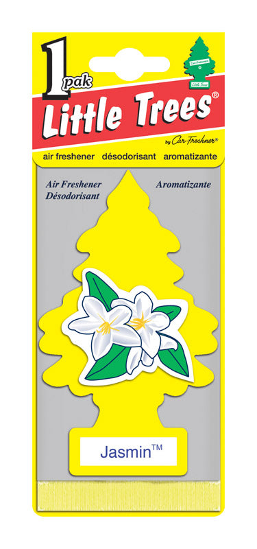Emery Jensen car air fresheners with jasmine scent, pack of 24 auto air fresheners for freshening vehicle interiors.