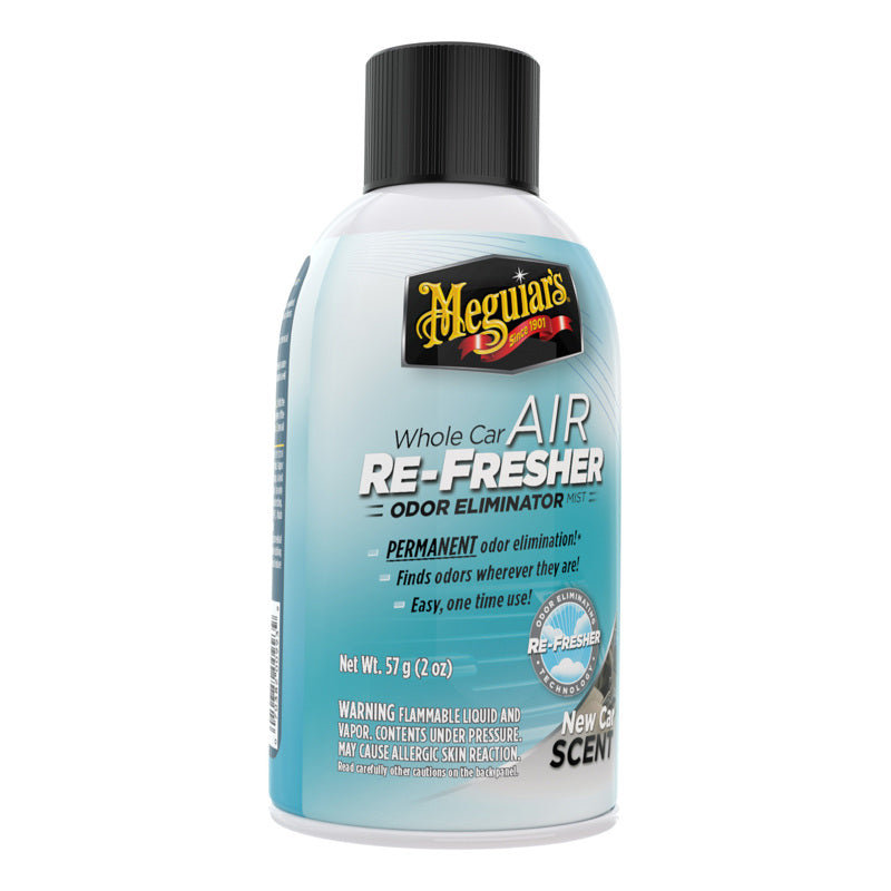 Emery Jensen Auto Air Freshener in 2.5oz size, fresh scent for cars, with a sleek design and bright packaging.