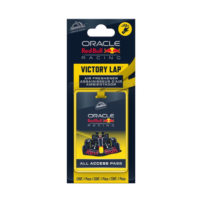 Set of six Emery Jensen AR FR SHNR Solid Victory auto air fresheners with fresh scent, designed for vehicle use.