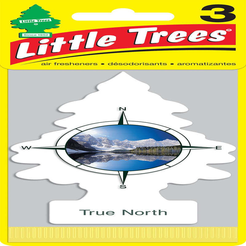 Emery Jensen auto air fresheners, Tru North scent, pack of 8, freshen car interior with natural, clean fragrance