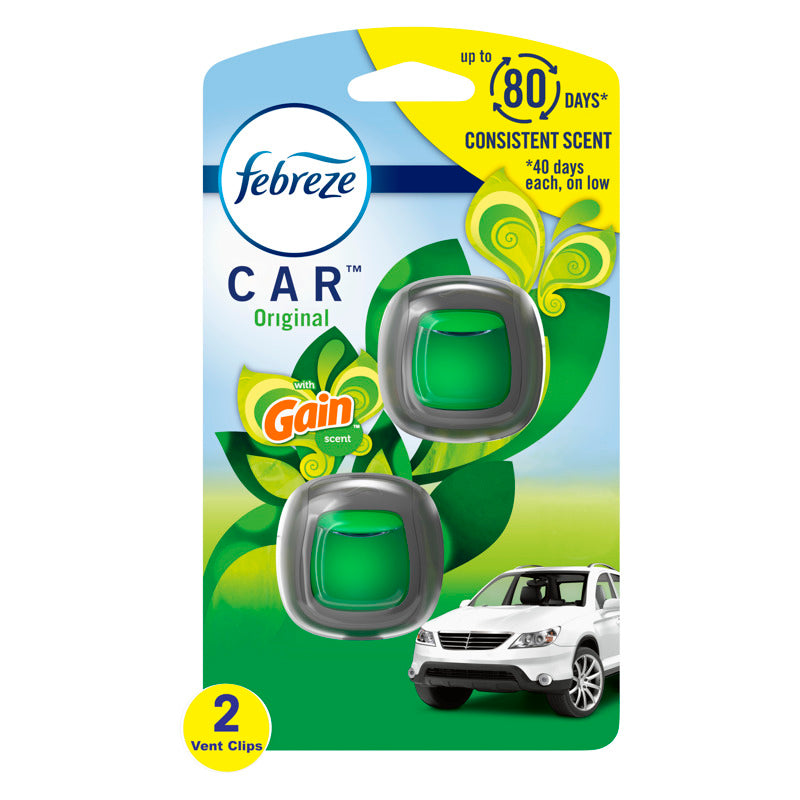 FEBREZE CAR GAIN ORG PK2 - Pack of 8