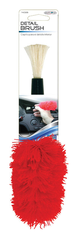 Emery Jensen auto wash brush for detailing, with soft bristles and ergonomic handle for car cleaning and auto detailing.