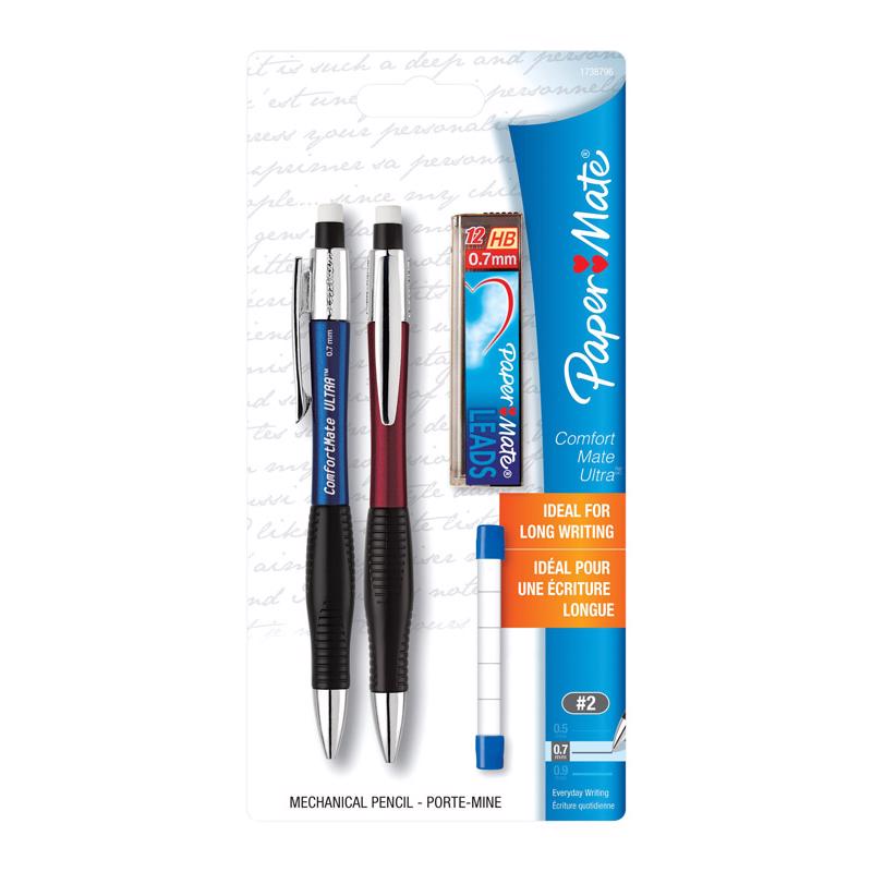 MECH PENCIL .7mm 2PK - Pack of 6