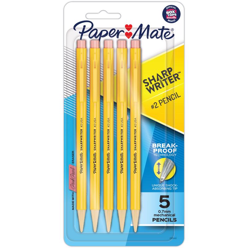 MECH PENCIL .7mm 5PK - Pack of 6