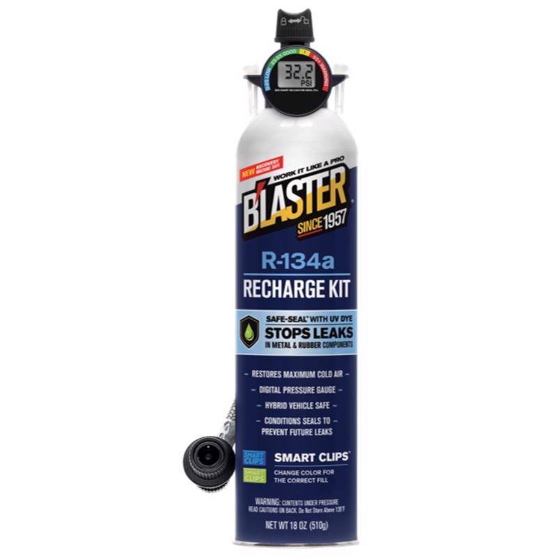 Emery Jensen RFRGRNT RECHRG KIT 18OZ automotive refrigerant pack of 6 bottles, used for vehicle air conditioning recharge.