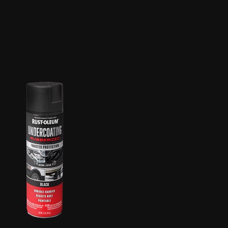 Emery Jensen automotive undercoating spray can, 15oz, pack of 6, for rust protection and vehicle underbody coating.