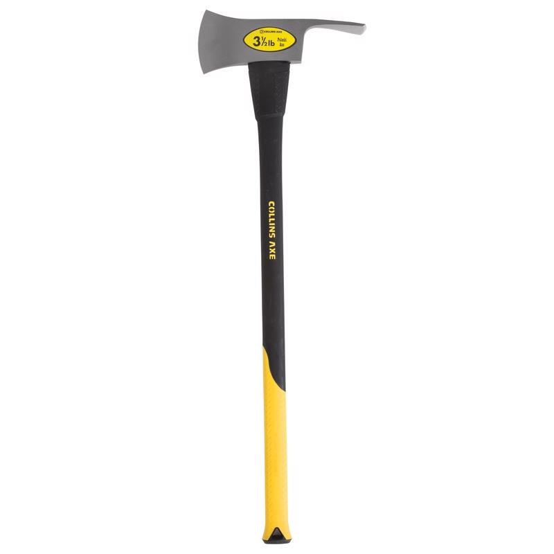 Emery Jensen AXE Pulaski 3.5-pound with fiberglass handle, featuring a pointed pick and axe blade for forestry and land clearing.