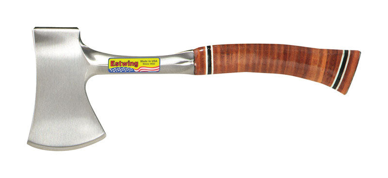 Emery Jensen AXE SPORTS MAN 3-1/4-inch blade, heavy-duty axe with wooden handle, ideal for outdoor chopping and camping tasks.