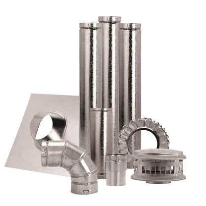 VENT PIPE KIT Alu/gs 84"