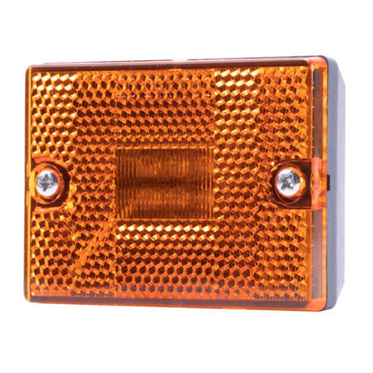 Emery Jensen clearance lights in amber, 2.75-inch backup lights, pack of 3, designed for vehicle safety and visibility.