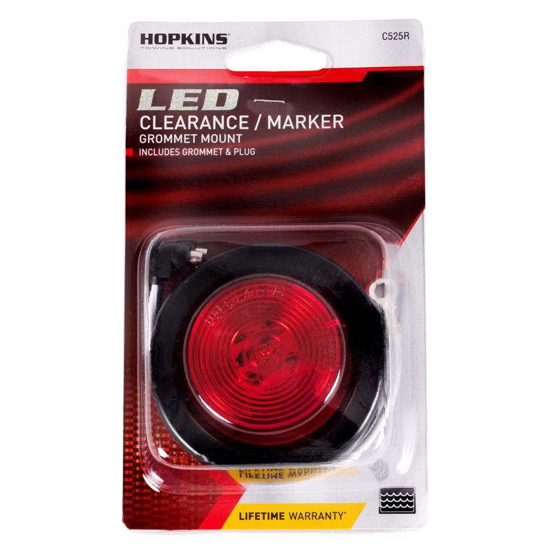 LED CLEARNC MRKR RED 2" - Pack of 2
