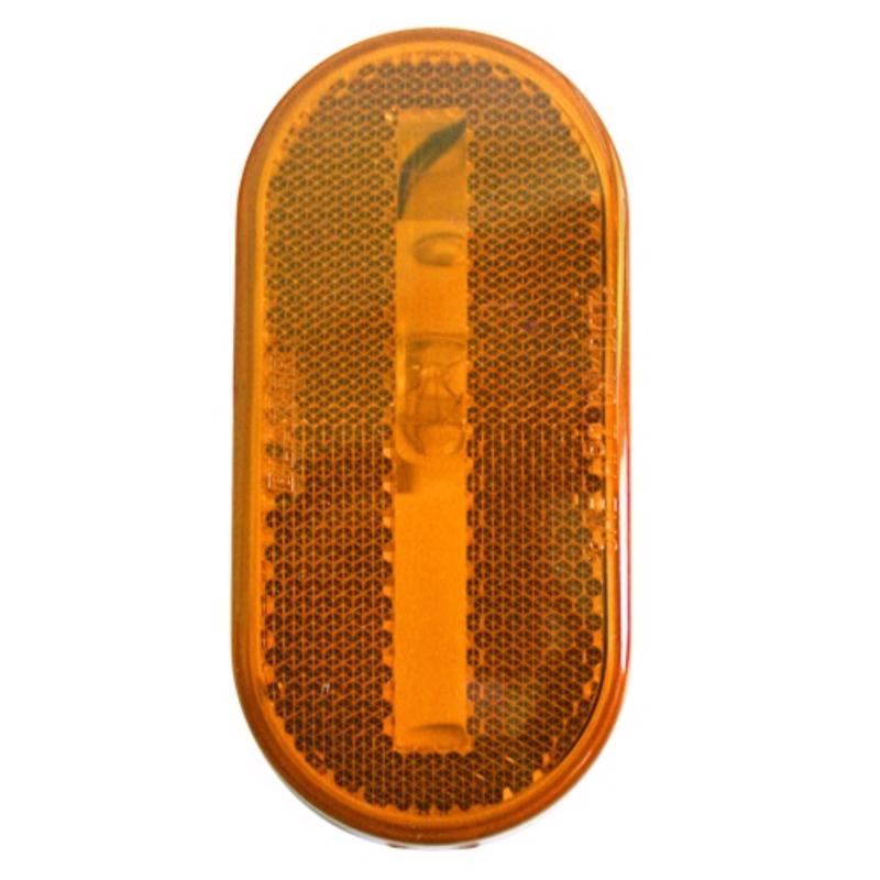 LIGHT OBLONG AMBER 2.06" - Pack of 3