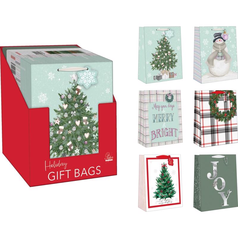 GIFT BAG HLDY LRG TREAT - Pack of 48
