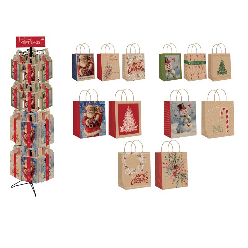 GIFT BAG SPINNER RACK - Pack of 96
