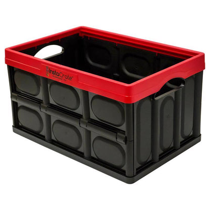 FOLDN CRATE Blk/red 12GL - Pack of 4